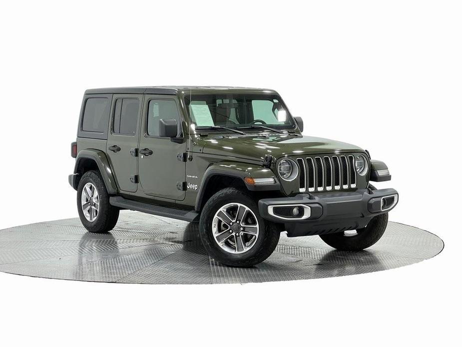 used 2021 Jeep Wrangler Unlimited car, priced at $32,170