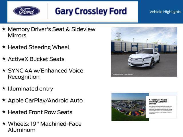 new 2025 Ford Mustang Mach-E car, priced at $47,464