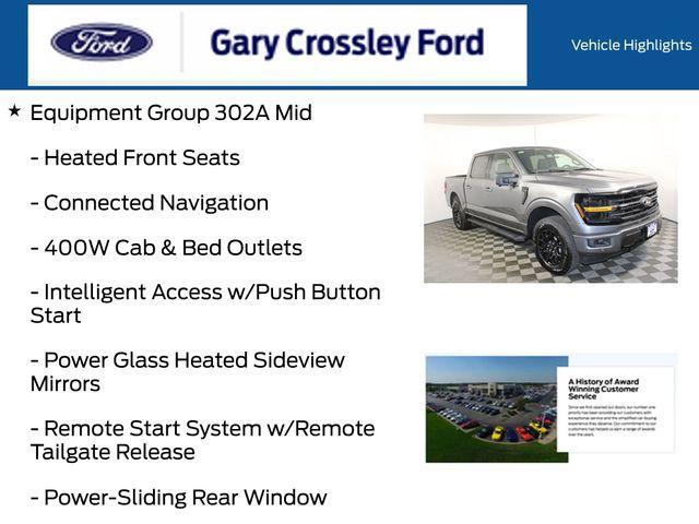 new 2025 Ford F-150 car, priced at $54,678