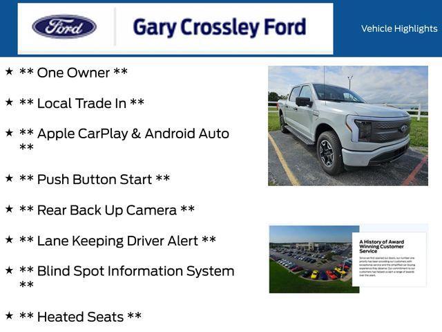 used 2023 Ford F-150 Lightning car, priced at $40,000