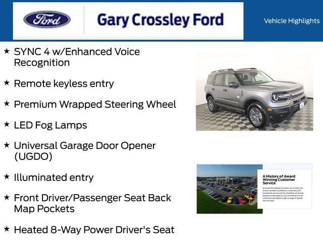 new 2025 Ford Bronco Sport car, priced at $31,417