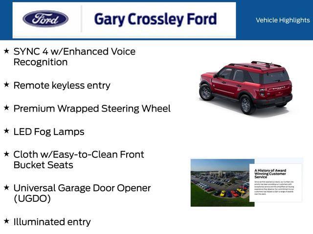new 2025 Ford Bronco Sport car, priced at $31,701