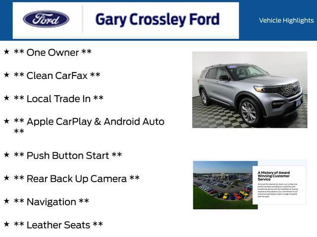 used 2022 Ford Explorer car, priced at $37,000
