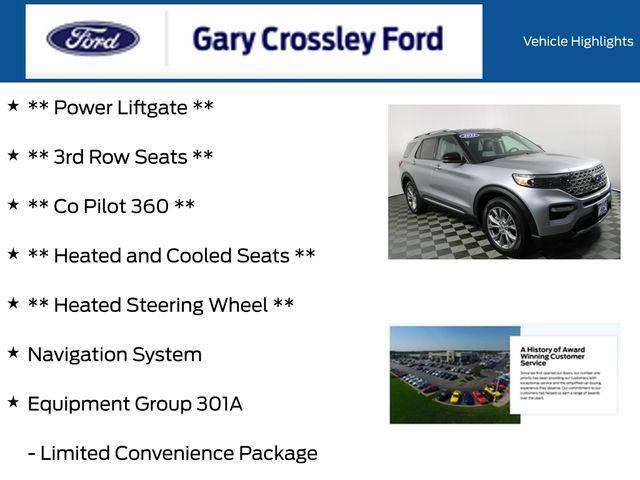 used 2022 Ford Explorer car, priced at $37,000