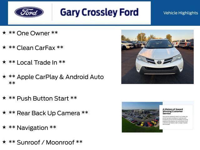 used 2014 Toyota RAV4 car, priced at $15,500