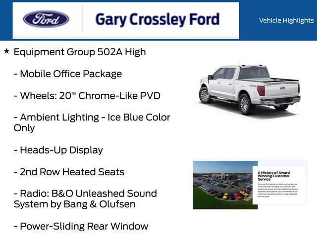 new 2025 Ford F-150 car, priced at $72,500