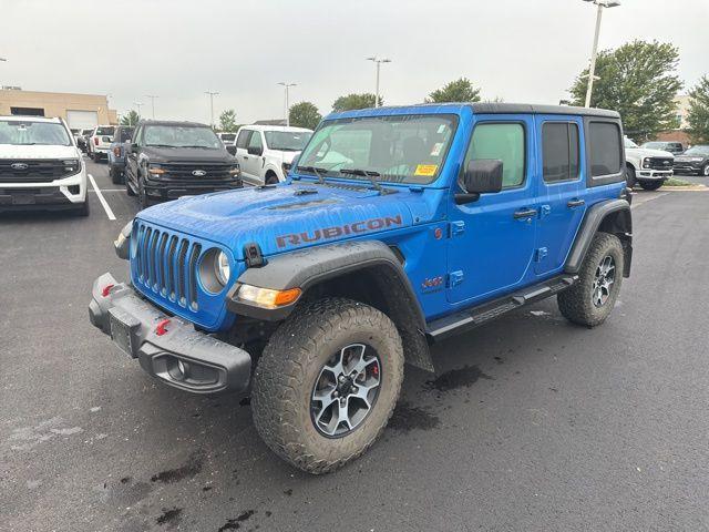 used 2022 Jeep Wrangler Unlimited car, priced at $40,000