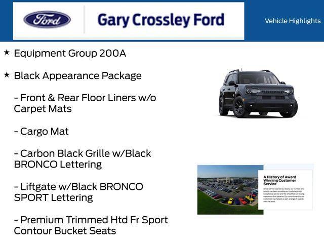 new 2025 Ford Bronco Sport car, priced at $32,866
