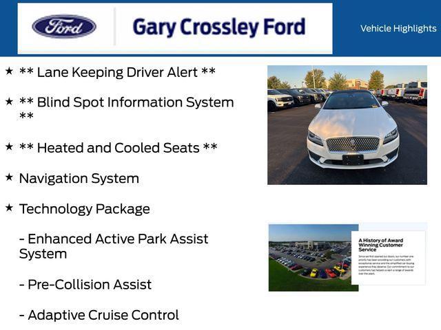 used 2018 Lincoln MKZ Hybrid car, priced at $19,000