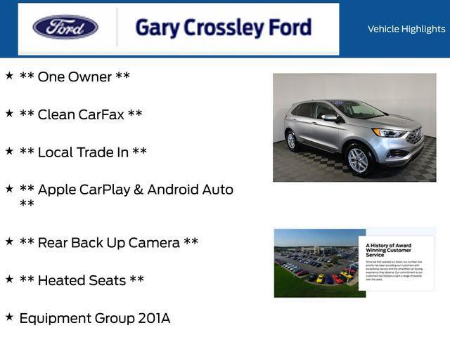 used 2022 Ford Edge car, priced at $22,500