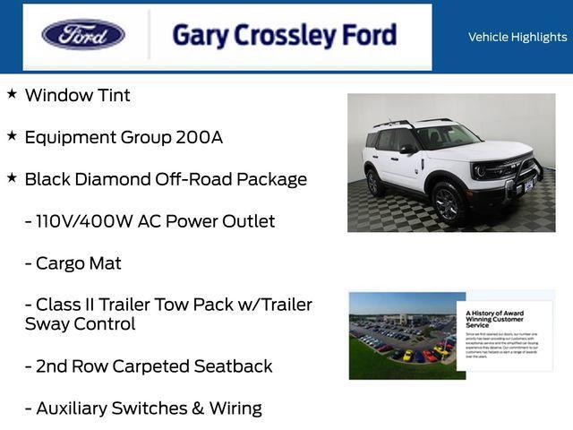 new 2025 Ford Bronco Sport car, priced at $34,291