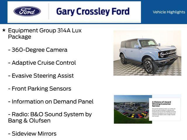 new 2025 Ford Bronco car, priced at $54,167