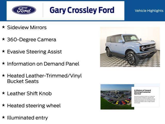 new 2025 Ford Bronco car, priced at $54,167