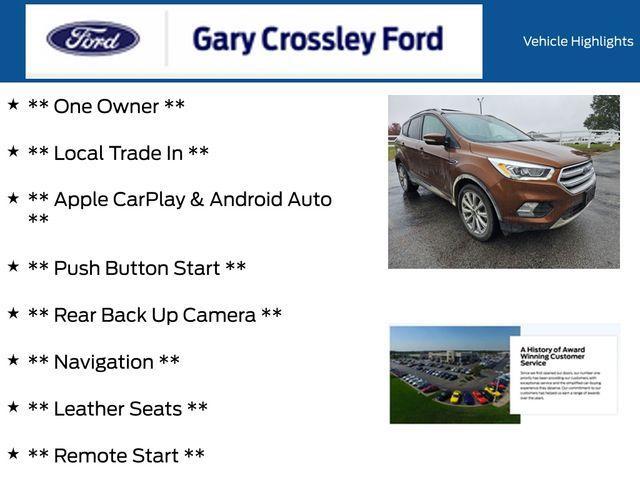 used 2017 Ford Escape car, priced at $7,500