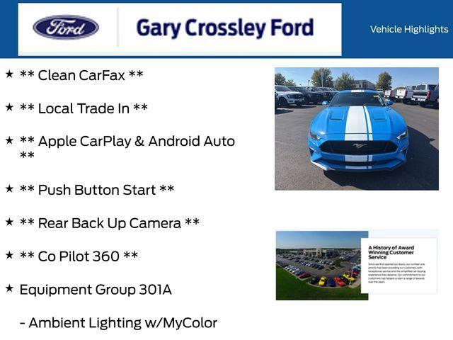 used 2022 Ford Mustang car, priced at $35,900