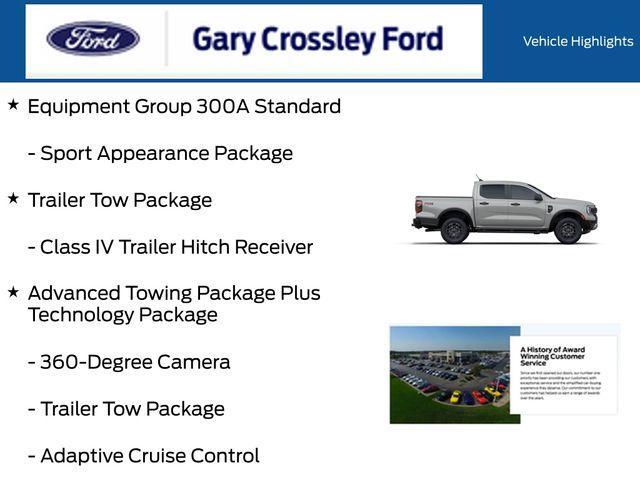 new 2024 Ford Ranger car, priced at $44,500