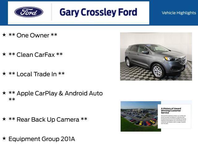 used 2022 Ford Edge car, priced at $24,500