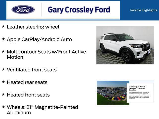 new 2025 Ford Explorer car, priced at $61,000