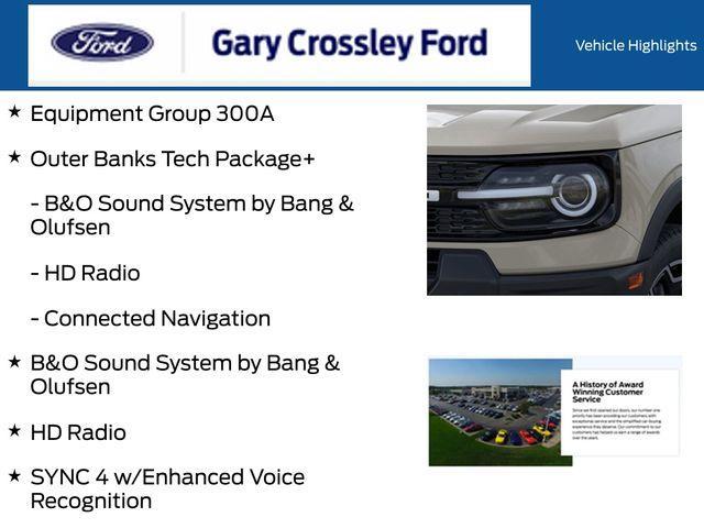 new 2025 Ford Bronco Sport car, priced at $36,560
