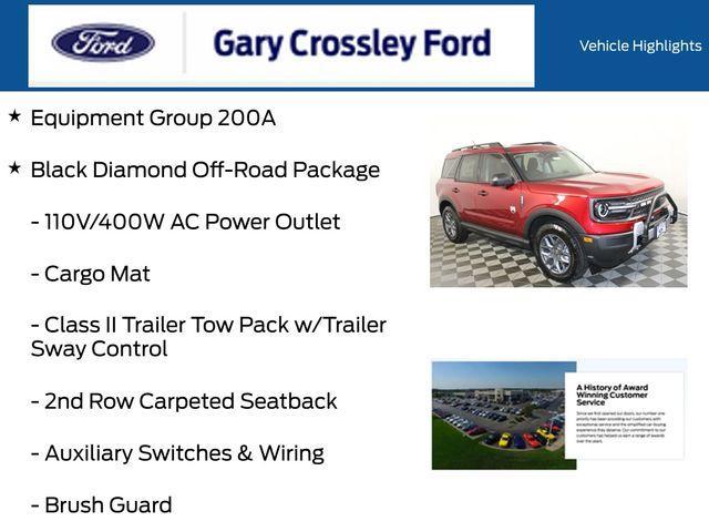 new 2025 Ford Bronco Sport car, priced at $33,500