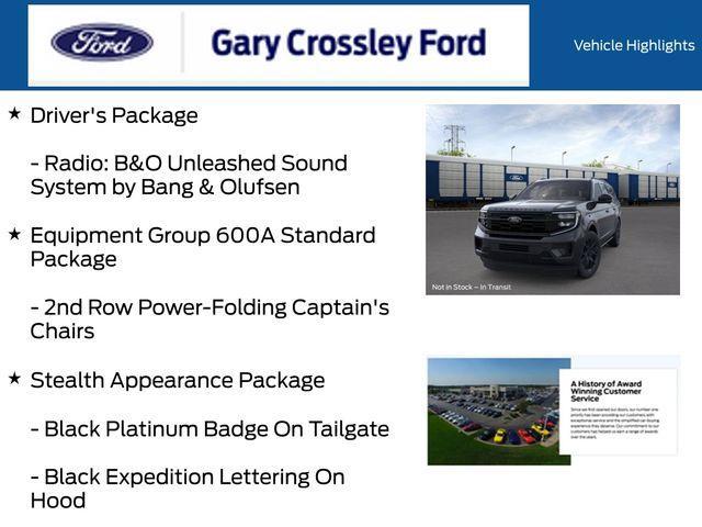 new 2025 Ford Expedition Max car, priced at $87,370