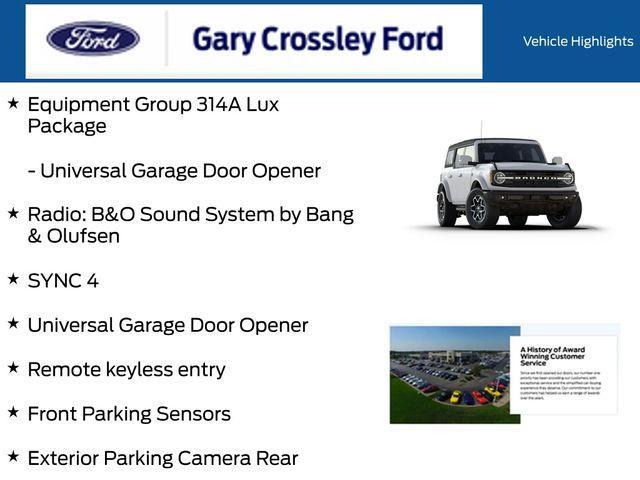 new 2025 Ford Bronco car, priced at $53,000
