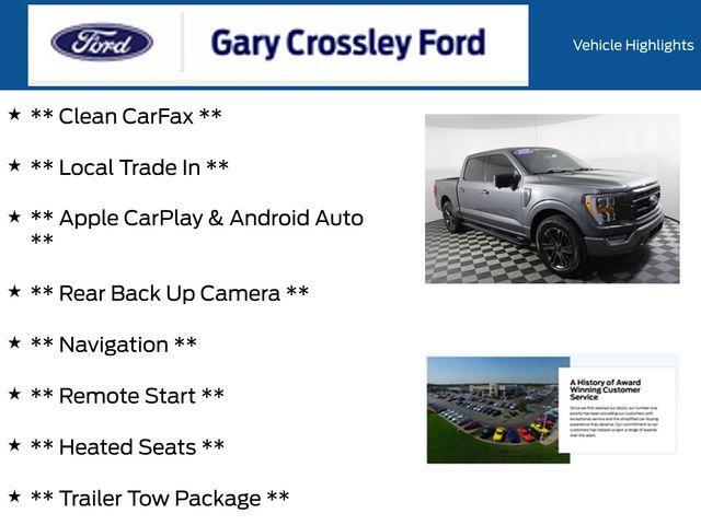 used 2021 Ford F-150 car, priced at $34,000