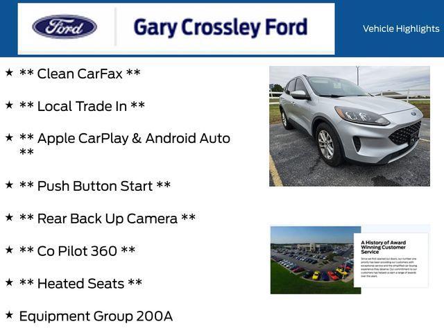 used 2020 Ford Escape car, priced at $17,000