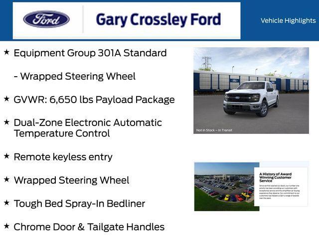 new 2025 Ford F-150 car, priced at $53,500