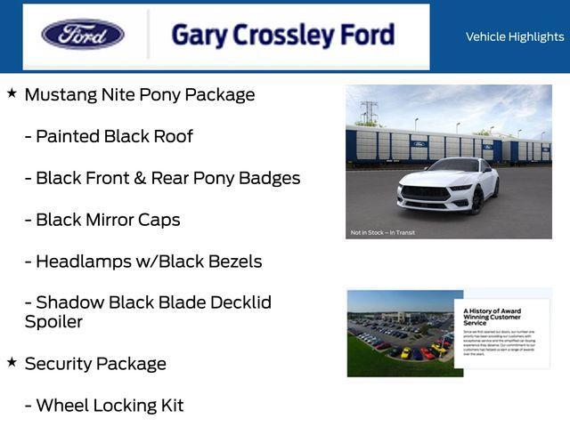 new 2025 Ford Mustang car, priced at $46,000