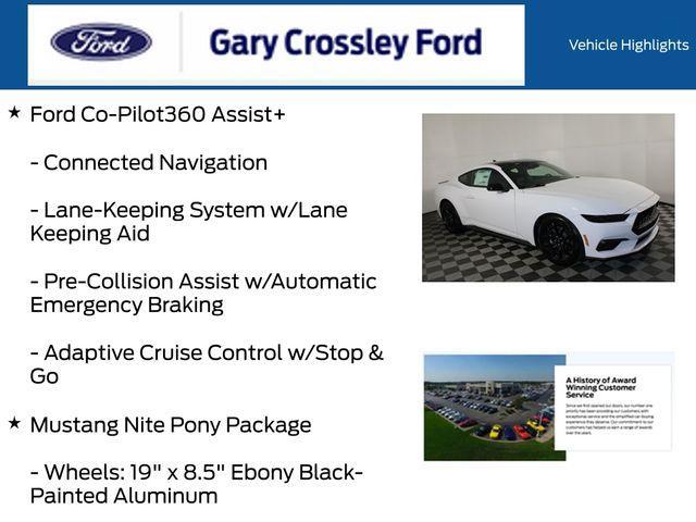 new 2025 Ford Mustang car, priced at $46,000