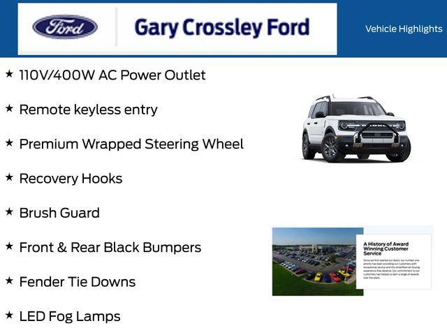new 2025 Ford Bronco Sport car, priced at $34,092