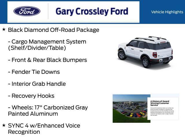 new 2025 Ford Bronco Sport car, priced at $33,810
