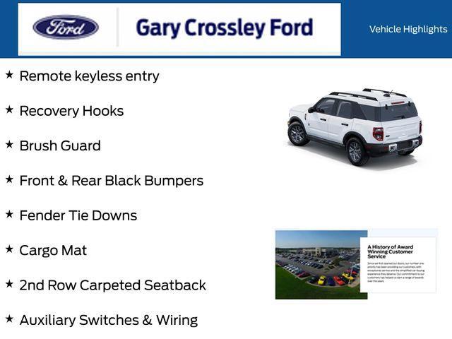 new 2025 Ford Bronco Sport car, priced at $33,810