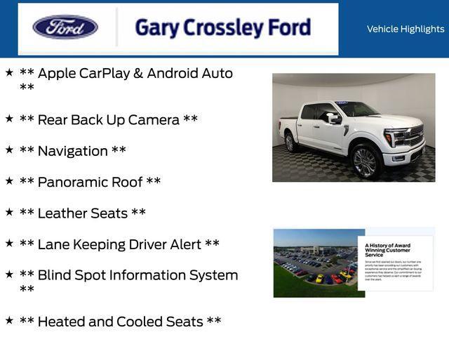 used 2024 Ford F-150 car, priced at $68,000