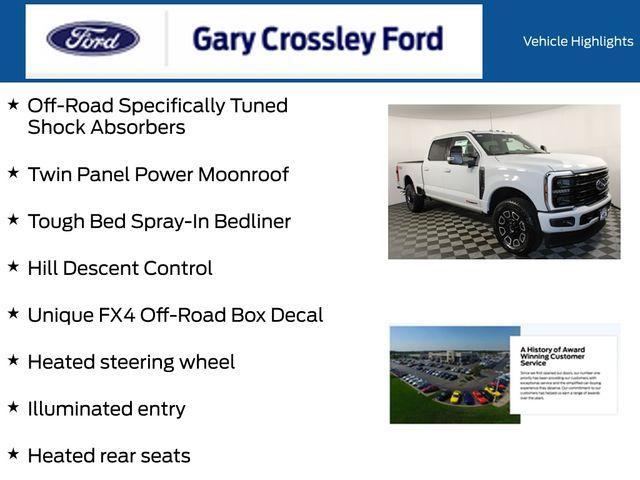 new 2025 Ford F-350 car, priced at $100,415
