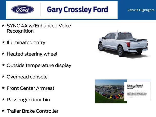 new 2025 Ford F-150 Lightning car, priced at $71,000