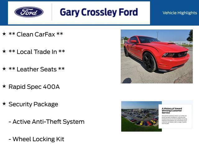 used 2011 Ford Mustang car, priced at $23,500