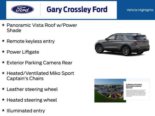 new 2025 Ford Explorer car, priced at $57,281