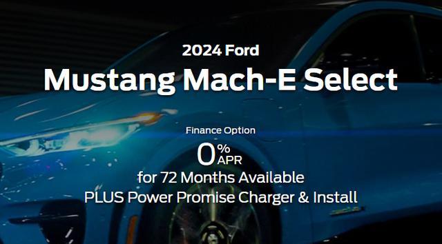 new 2024 Ford Mustang Mach-E car, priced at $49,000