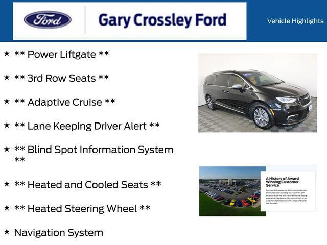 used 2021 Chrysler Pacifica Hybrid car, priced at $20,500