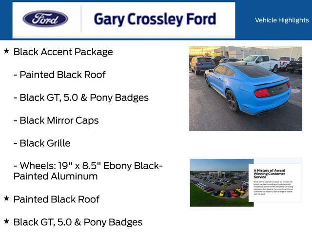 used 2022 Ford Mustang car, priced at $36,000