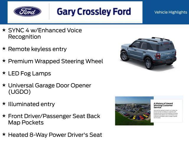 new 2025 Ford Bronco Sport car, priced at $33,000