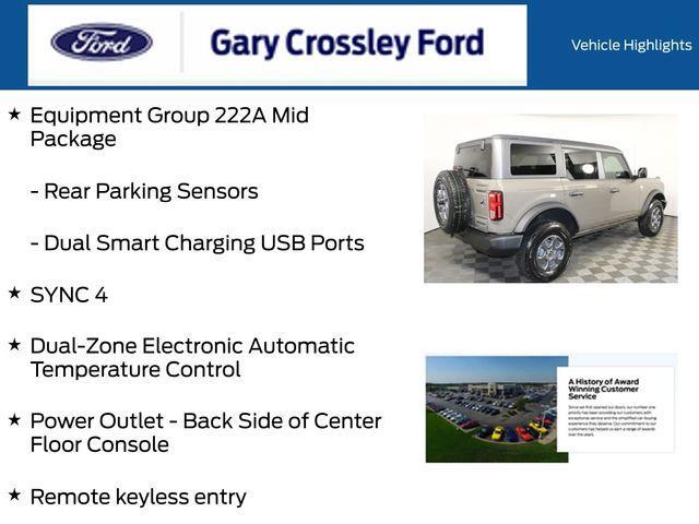 new 2025 Ford Bronco car, priced at $54,000