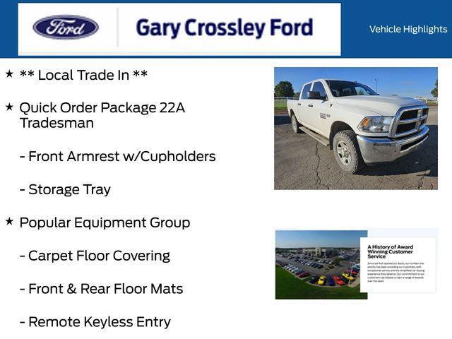 used 2016 Ram 2500 car, priced at $20,000