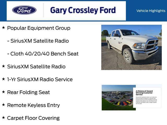 used 2016 Ram 2500 car, priced at $20,000