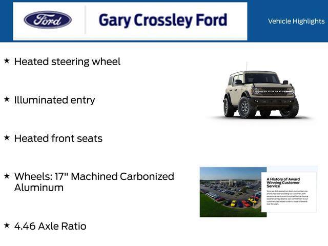 new 2025 Ford Bronco car, priced at $60,491