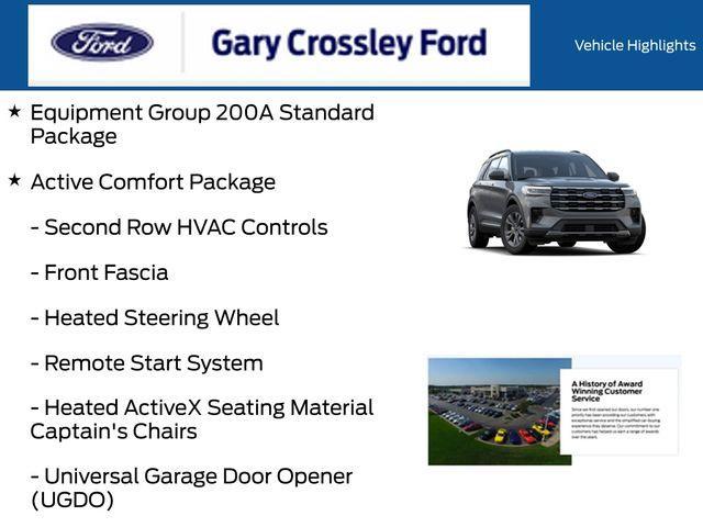 new 2025 Ford Explorer car, priced at $49,000