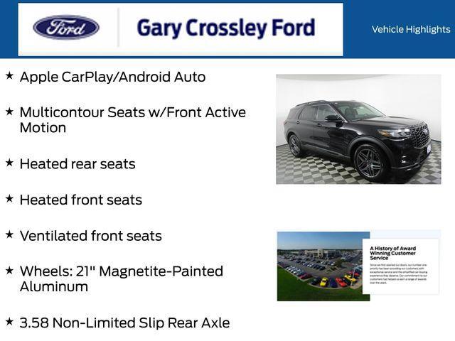 new 2025 Ford Explorer car, priced at $61,500
