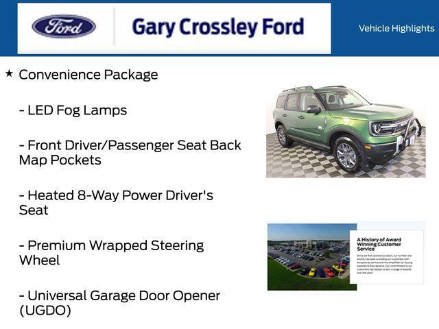 new 2025 Ford Bronco Sport car, priced at $34,446